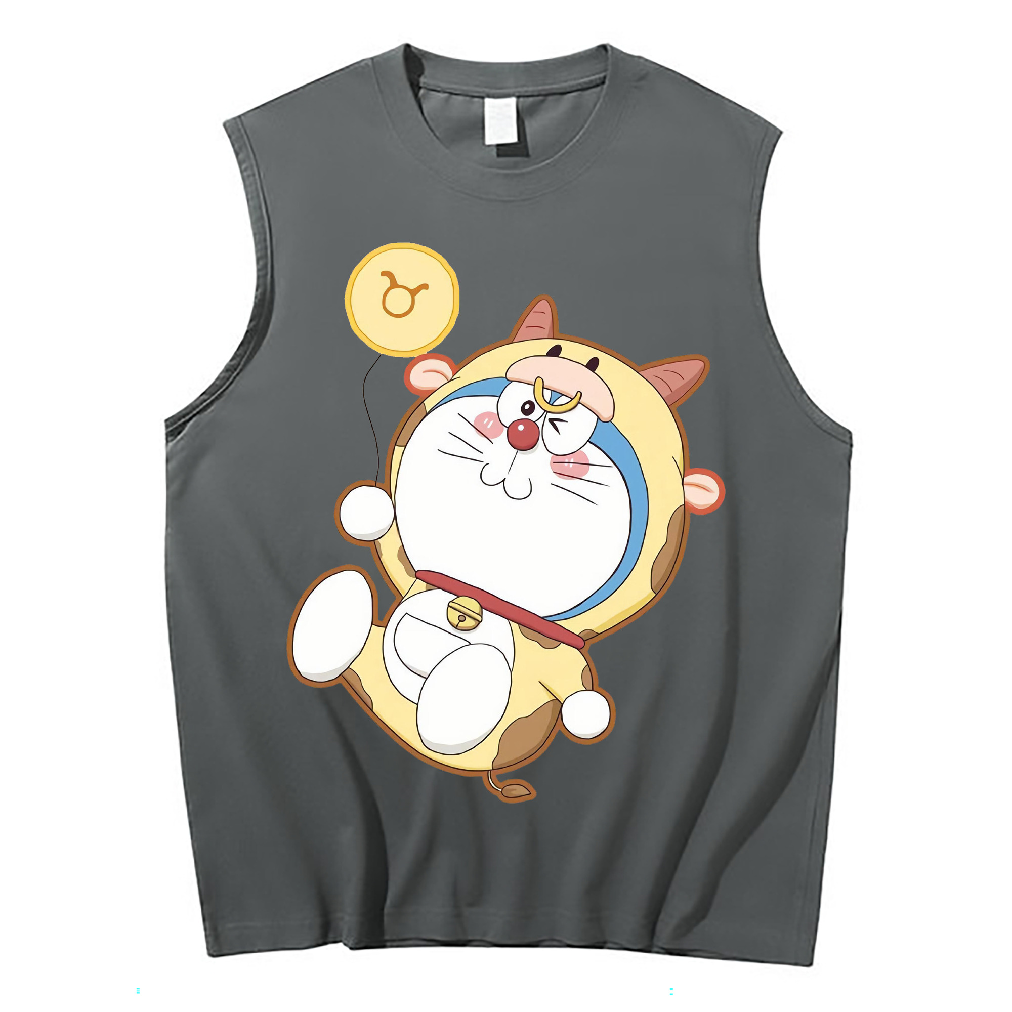 （画像用） ドラえもん Doraemon コットン100％タンクトップ（フロントプリント）